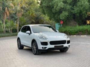 Luxury Porsche Cayenne SUV available for rent in Albania – no deposit required!